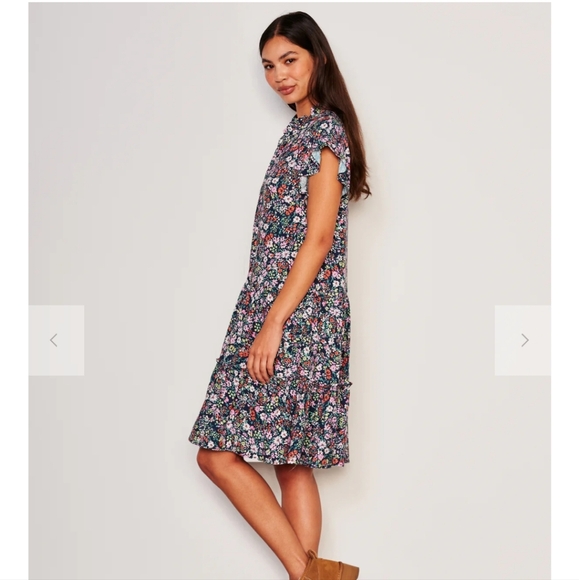 Sundry Mini Field Dress In Deep Navy - Picture 3 of 6